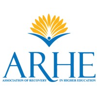 The Association of Recovery in Higher Education logo, The Association of Recovery in Higher Education contact details