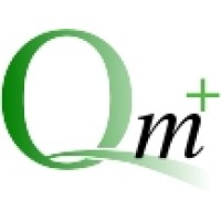 QmPlus AS logo, QmPlus AS contact details