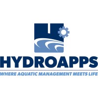 HydroApps logo, HydroApps contact details