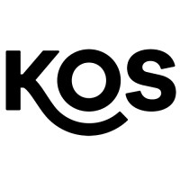 KOS.com logo, KOS.com contact details