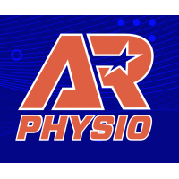 AR Physio logo, AR Physio contact details