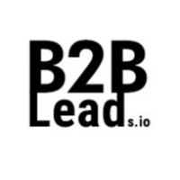 B2B Leads.io logo, B2B Leads.io contact details