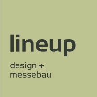 lineup design + messebau GmbH logo, lineup design + messebau GmbH contact details