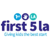 First 5 LA logo, First 5 LA contact details