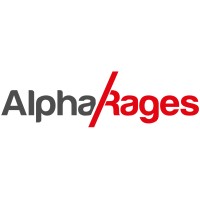 AlphaRages logo, AlphaRages contact details