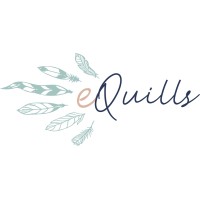 eQuills logo, eQuills contact details