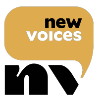 New Voices NASEM logo, New Voices NASEM contact details