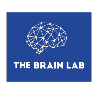 The Brain Lab logo, The Brain Lab contact details