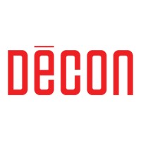 DECON logo, DECON contact details