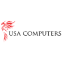 USA Computers logo, USA Computers contact details