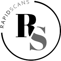 RapidScans logo, RapidScans contact details