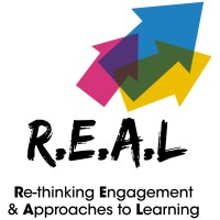 R.E.A.L. Education logo, R.E.A.L. Education contact details