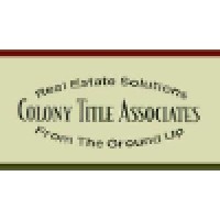 Colony Title Associates logo, Colony Title Associates contact details