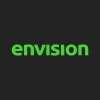 ENVISION marketing for the action logo, ENVISION marketing for the action contact details