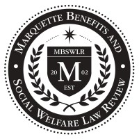 Marquette Benefits and Social Welfare Law Review logo, Marquette Benefits and Social Welfare Law Review contact details