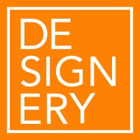 The Designery logo, The Designery contact details