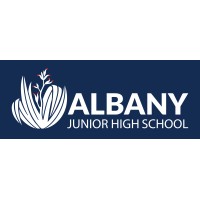 Albany Junior High School logo, Albany Junior High School contact details