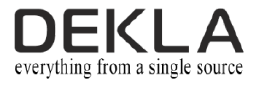 Dekla logo, Dekla contact details