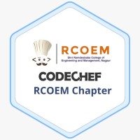 CodeChef RCOEM Chapter logo, CodeChef RCOEM Chapter contact details