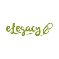 eLegacy logo, eLegacy contact details