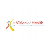 A Vision of Health logo, A Vision of Health contact details