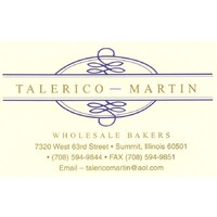 Talerico-Martin Bakery logo, Talerico-Martin Bakery contact details