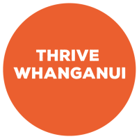 Thrive Whanganui logo, Thrive Whanganui contact details