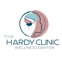 The Hardy Clinic logo, The Hardy Clinic contact details