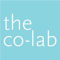 the co-lab logo, the co-lab contact details