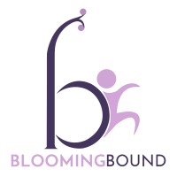 BloomingBound logo, BloomingBound contact details