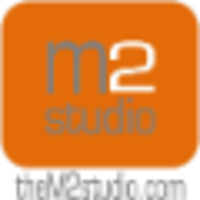 M2 Studio logo, M2 Studio contact details