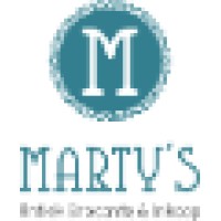 Marty's logo, Marty's contact details