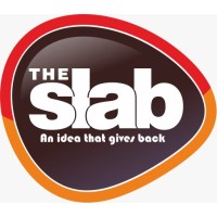 The Slab logo, The Slab contact details