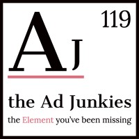 the Ad Junkies logo, the Ad Junkies contact details