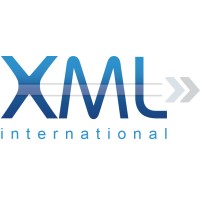 XML International logo, XML International contact details