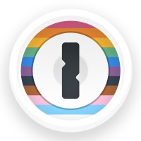 1Password logo, 1Password contact details