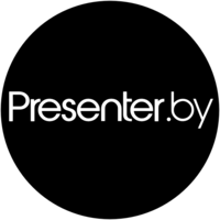 Presenter.by logo, Presenter.by contact details