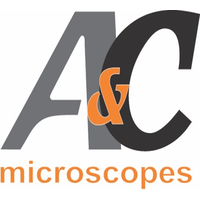 A&C Microscopes logo, A&C Microscopes contact details