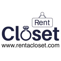 RentACloset logo, RentACloset contact details