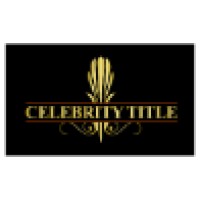 Celebrity Title logo, Celebrity Title contact details