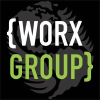 The Worx Group logo, The Worx Group contact details