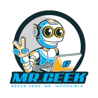 Mr Geek logo, Mr Geek contact details