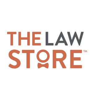 The Law Storeâ„¢ logo, The Law Storeâ„¢ contact details