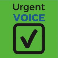 Urgent VOICE logo, Urgent VOICE contact details