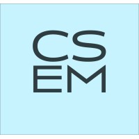 CSEM logo, CSEM contact details