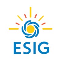 ESIG logo, ESIG contact details