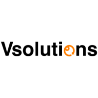 Vsolutions logo, Vsolutions contact details