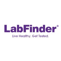 LabFinder logo, LabFinder contact details