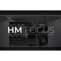 HM Focus logo, HM Focus contact details