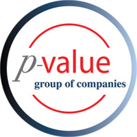 p-value group logo, p-value group contact details